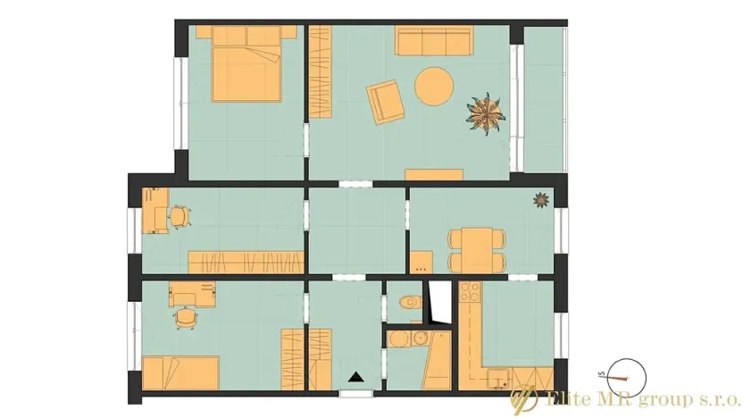 Prodej bytu 5+1, Česká Lípa, Vladimirská, 86 m2