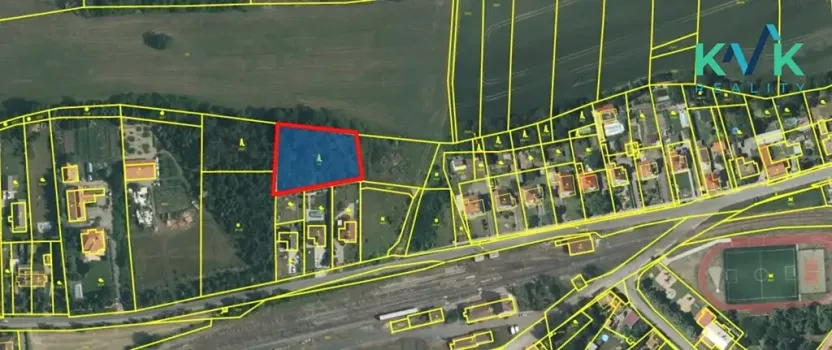 Prodej lesa, Straškov-Vodochody, 2231 m2