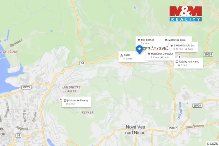 Prodej rodinného domu, Lučany nad Nisou, 270 m2