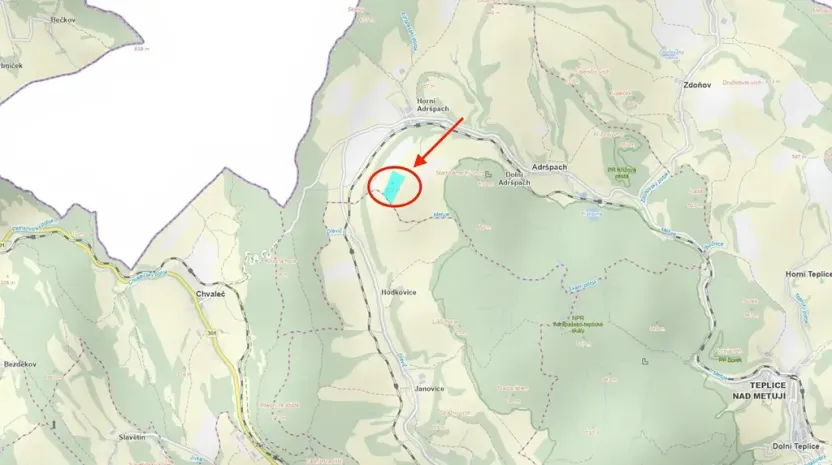 Prodej louky, Adršpach, 763928 m2
