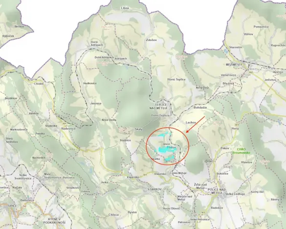 Prodej louky, Adršpach, 763928 m2