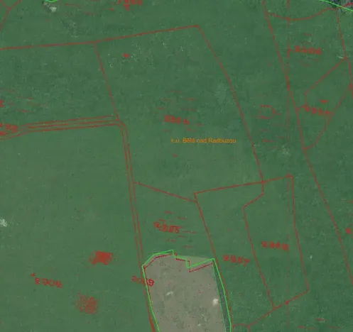 Prodej pole, Bělá nad Radbuzou, 174301 m2