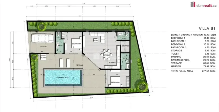 Prodej vily, Ko Samui, Thajsko, 98 m2