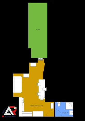 Prodej bytu 1+kk, Brno, Jánská, 39 m2