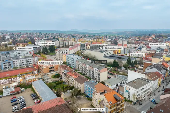 Prodej bytu 2+1, Benešov, Dukelská, 62 m2