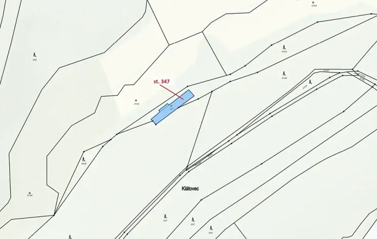 Dražba pozemku, Strmilov, 461 m2