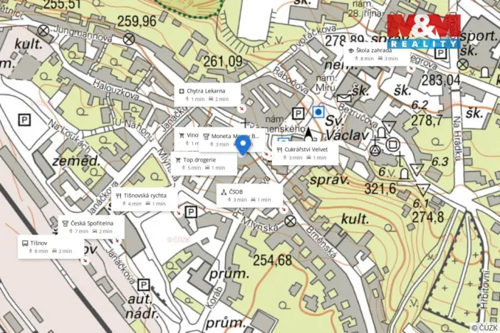 Pronájem obchodního prostoru, Tišnov, nám. Komenského, 26 m2