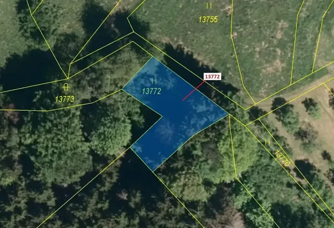 Dražba louky, Vsetín, 404 m2