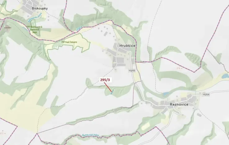 Dražba pozemku, Ivančice, 789 m2