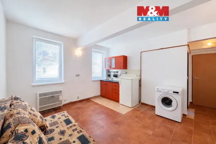 Pronájem bytu 1+kk, Ostrava - Moravská Ostrava, S. K. Neumanna, 22 m2