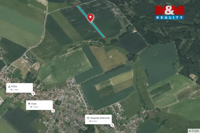 Prodej pole, Tymákov, 17200 m2