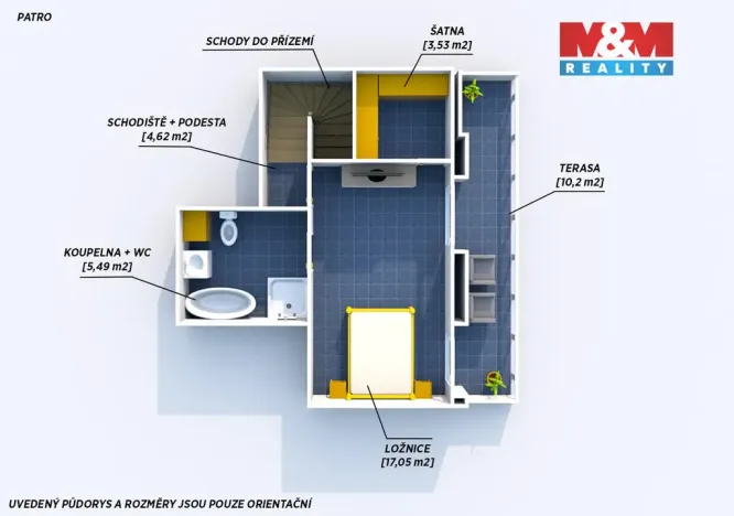 Prodej bytu 2+kk, Beroun, Palouček, 62 m2