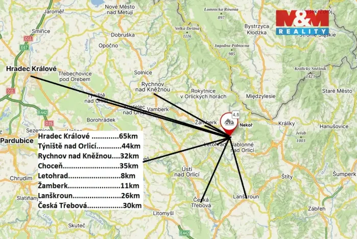 Prodej chaty, Nekoř, 70 m2