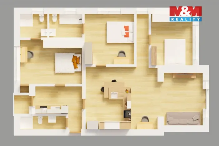 Prodej bytu 4+kk, Praha - Dejvice, České družiny, 112 m2