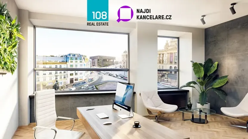 Pronájem kanceláře, Praha - Nové Město, Václavské náměstí, 326 m2