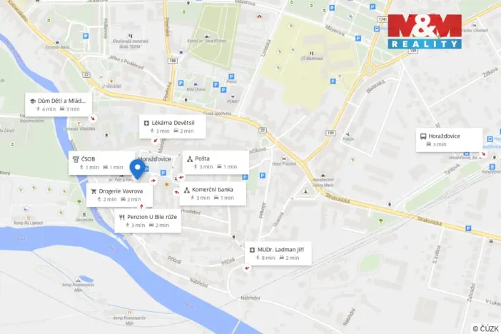 Pronájem bytu 2+1, Horažďovice, Mírové náměstí, 70 m2