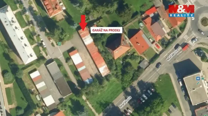 Prodej garáže, Litomyšl, 9. května, 18 m2