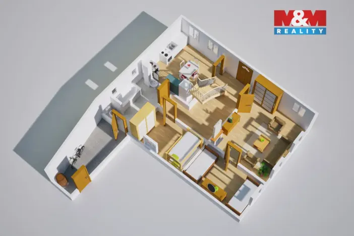 Prodej chaty, Vroutek - Skytaly, 80 m2