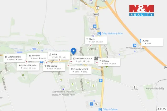 Prodej rodinného domu, Zdiby - Veltěž, Sedlecká, 227 m2