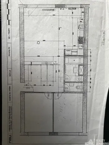 Pronájem bytu 3+kk, Praha - Bohnice, Dolákova, 74 m2