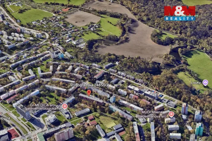 Prodej bytu 2+1, Ostrava - Zábřeh, Volgogradská, 52 m2