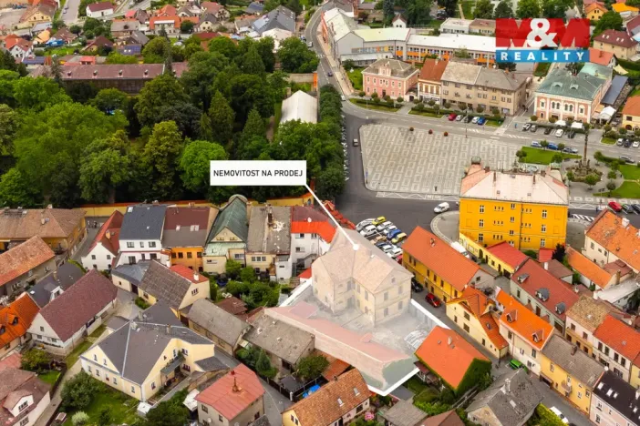 Prodej činžovního domu, Opočno, Baštecká, 970 m2