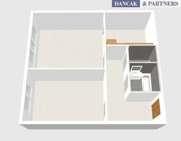 Prodej bytu 2+kk, Havířov, Zvonková, 51 m2