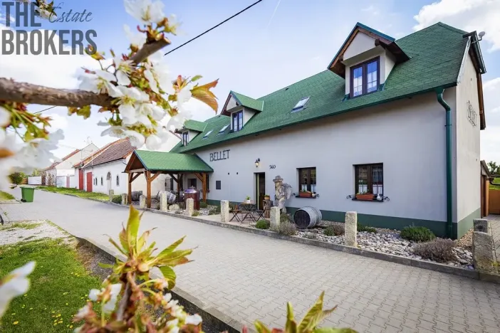 Prodej ubytování, Březí, Na štěrkách, 333 m2