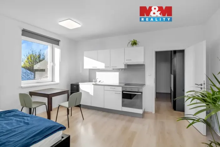 Pronájem bytu 1+kk, Horoměřice, Nebušická, 32 m2