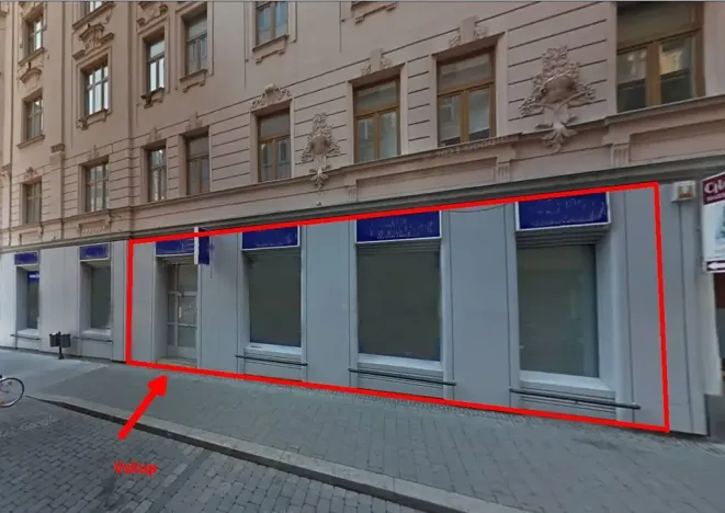 Pronájem obchodního prostoru, Brno, Vachova, 50 m2