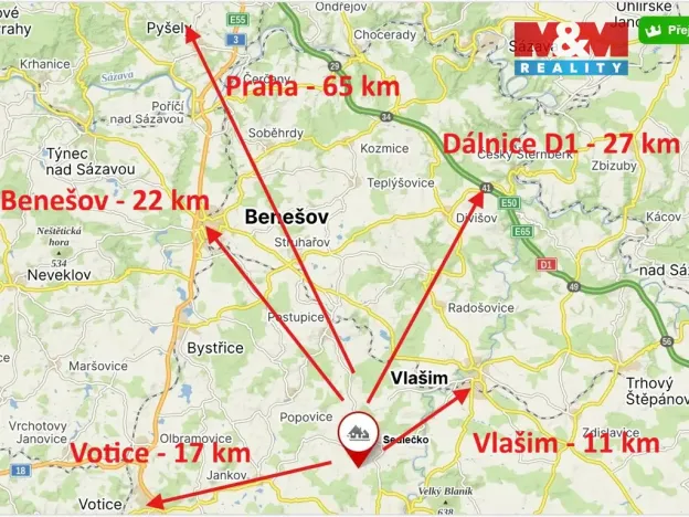 Prodej pozemku pro bydlení, Veliš - Sedlečko, 1168 m2