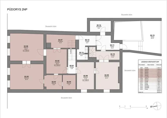 Prodej činžovního domu, Kutná Hora, Husova, 365 m2