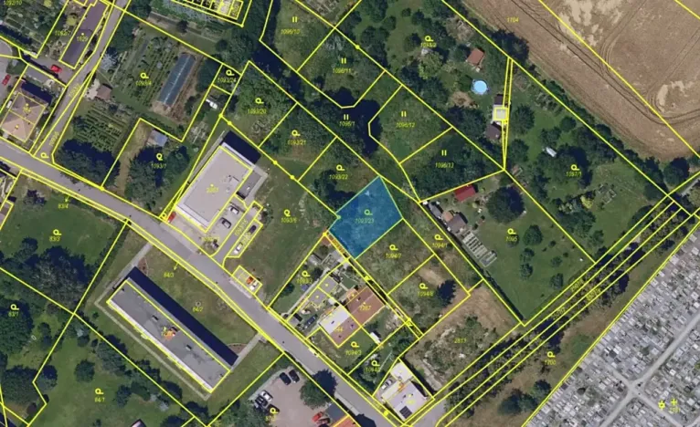 Dražba pozemku pro bydlení, Skuteč, Havlíčkova, 406 m2