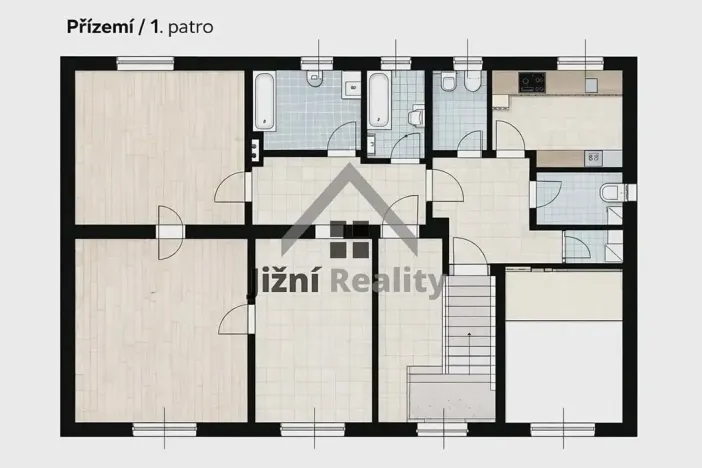 Prodej činžovního domu, České Velenice, Komenského, 450 m2