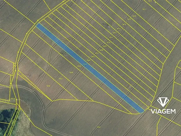 Prodej podílu pole, Dětenice, 465 m2