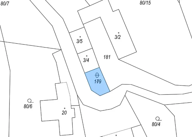 Dražba pozemku, Běleč, 103 m2