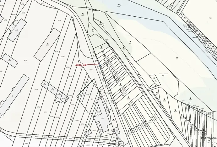 Dražba pozemku, Ivančice, 10 m2