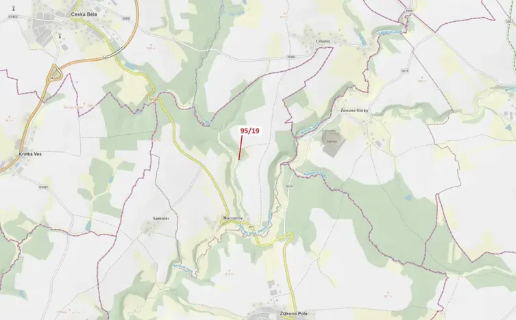 Dražba lesa, Žižkovo Pole, 121 m2