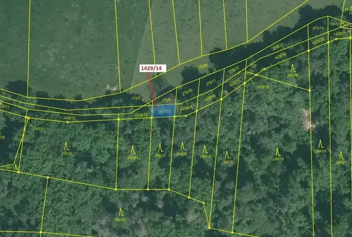 Dražba pozemku, Milavče, 80 m2