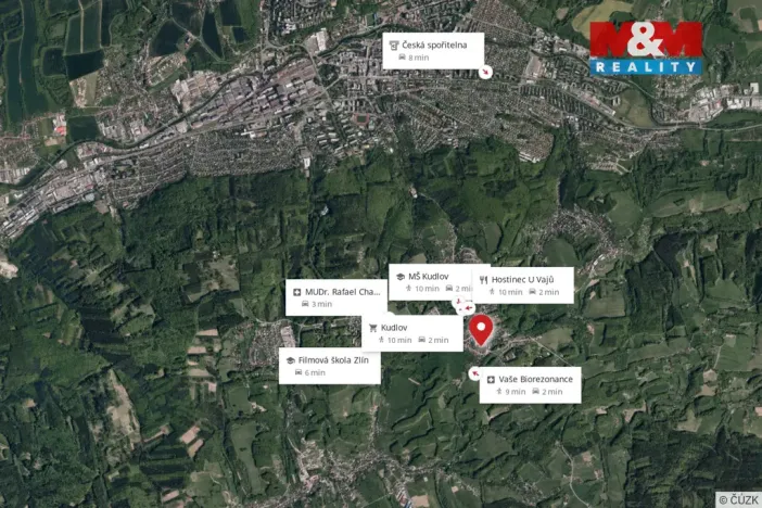 Prodej bytu 3+1, Zlín - Kudlov, Žlutá, 87 m2