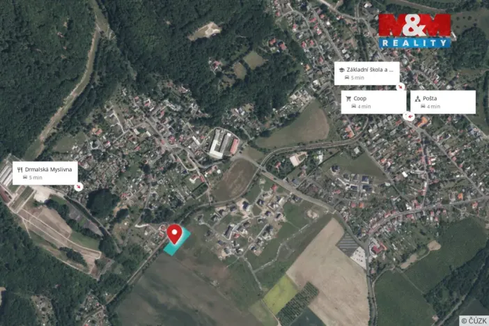 Prodej pozemku pro bydlení, Vysoká Pec - Drmaly, 3960 m2