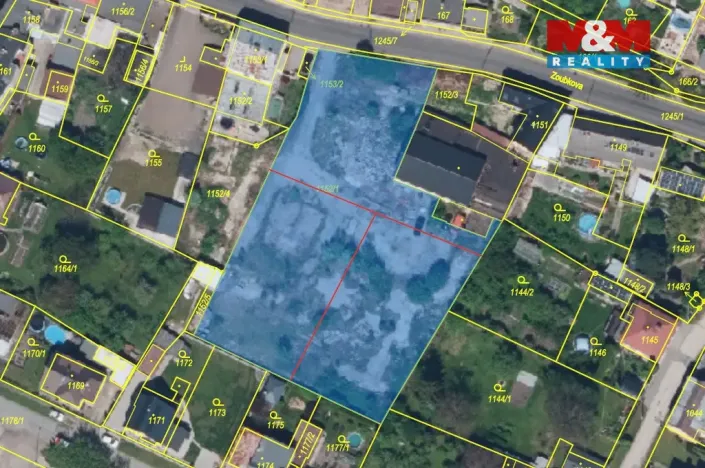 Pronájem komerčního pozemku, Kostelec nad Orlicí, 1500 m2