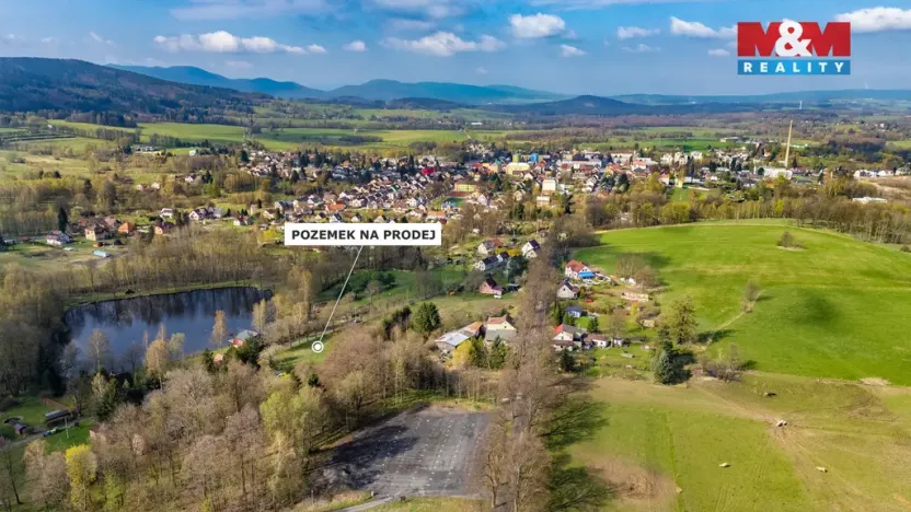Prodej pozemku pro bydlení, Nové Město pod Smrkem, 1213 m2