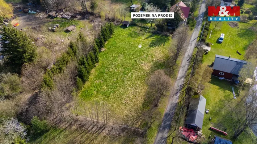 Prodej pozemku pro bydlení, Nové Město pod Smrkem, 1213 m2