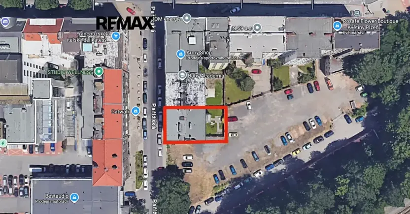 Prodej činžovního domu, Plzeň, Pařížská, 1005 m2