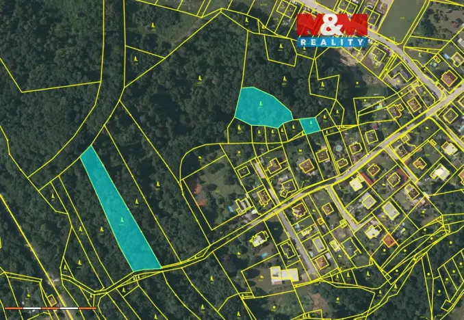 Prodej lesa, Hosín, 5612 m2