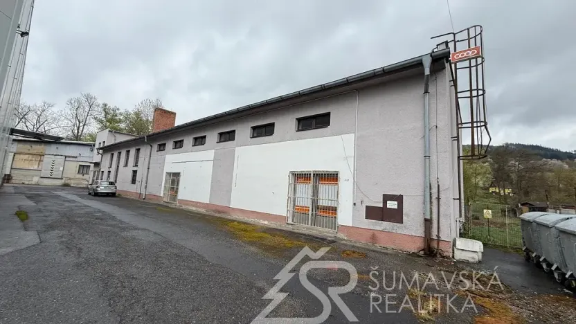 Pronájem skladu, Sušice - Sušice II, Nádražní, 300 m2