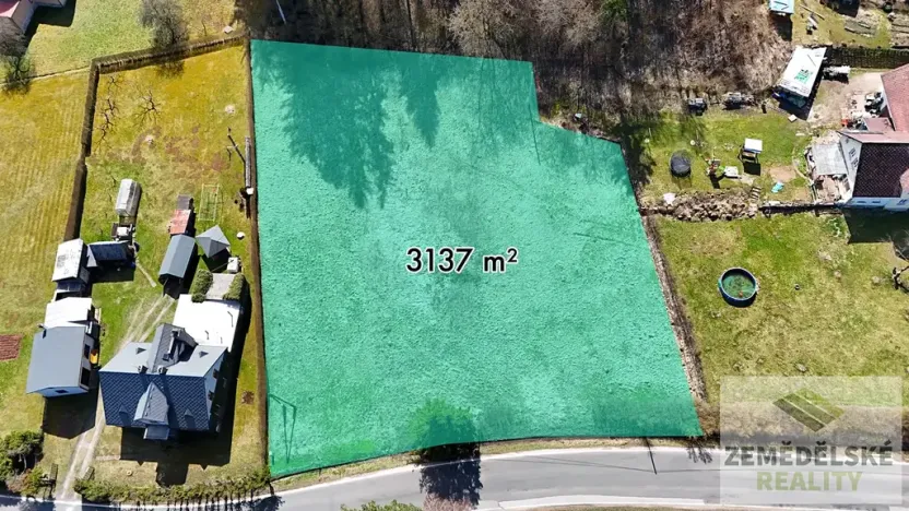 Prodej pozemku pro bydlení, Hostinné, 3137 m2