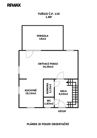 Prodej rodinného domu, Tuřice, 111 m2