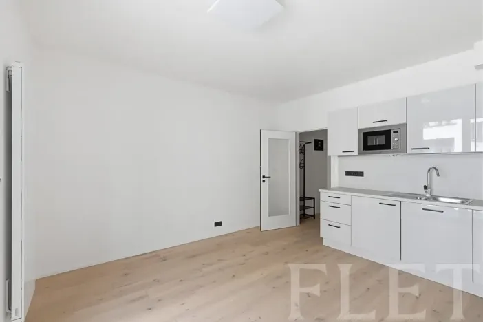 Pronájem bytu 1+kk, Praha - Vršovice, Krymská, 23 m2